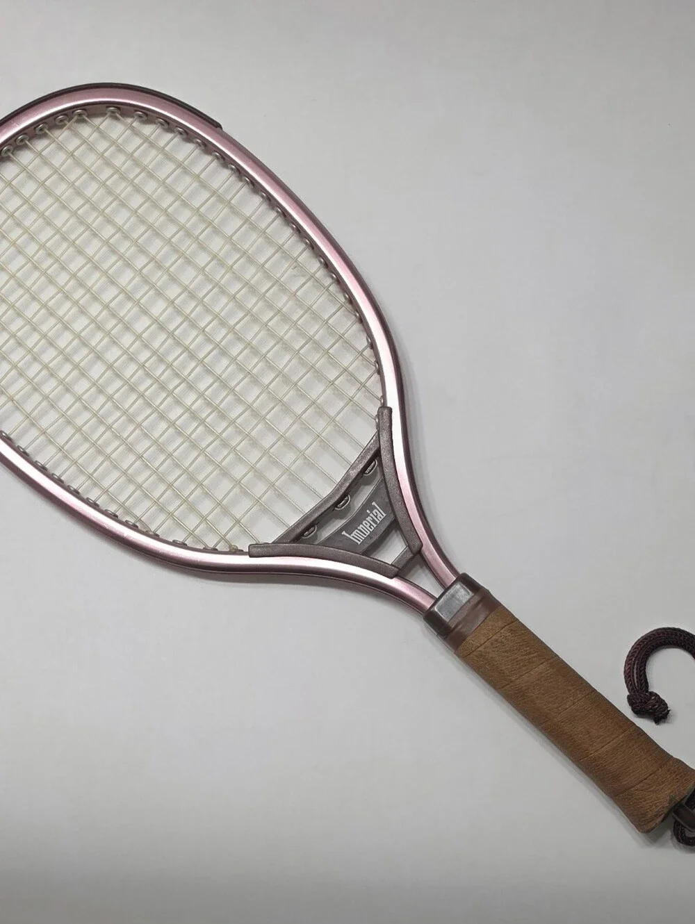 Vintage Imperial Racquetball Racquets Metallic Pink Matching Pair 18